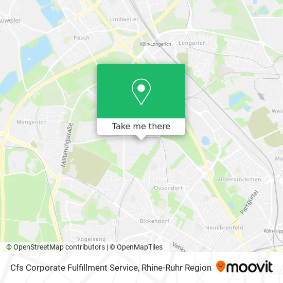 Карта Cfs Corporate Fulfillment Service