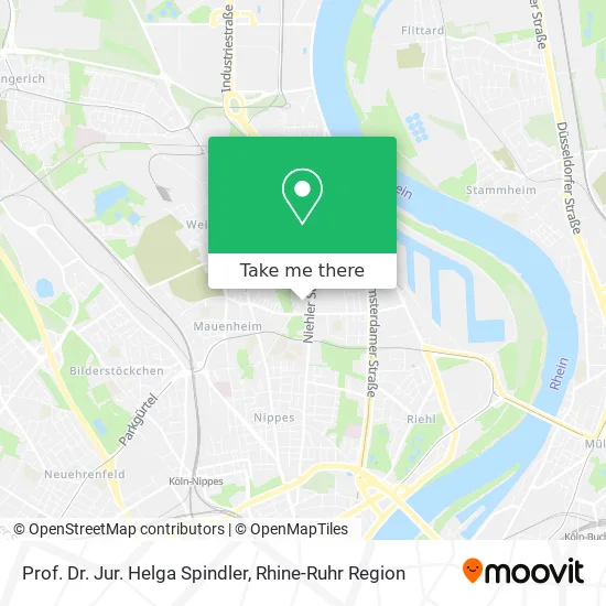 Prof. Dr. Jur. Helga Spindler map