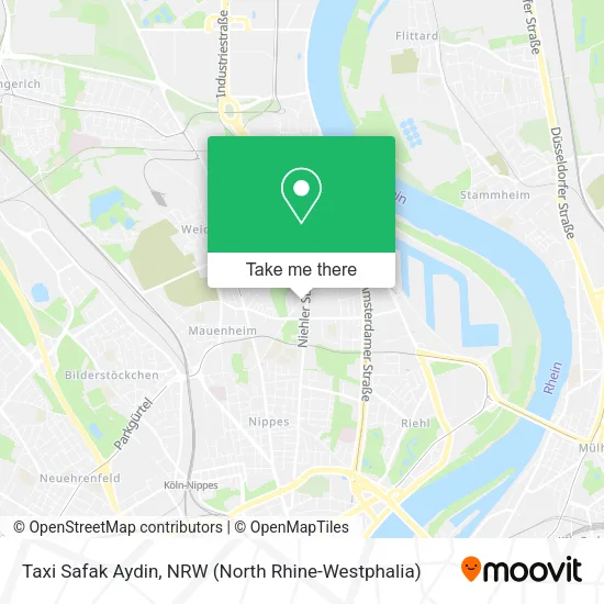 Карта Taxi Safak Aydin