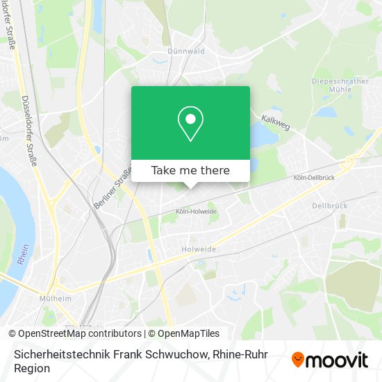 Sicherheitstechnik Frank Schwuchow map