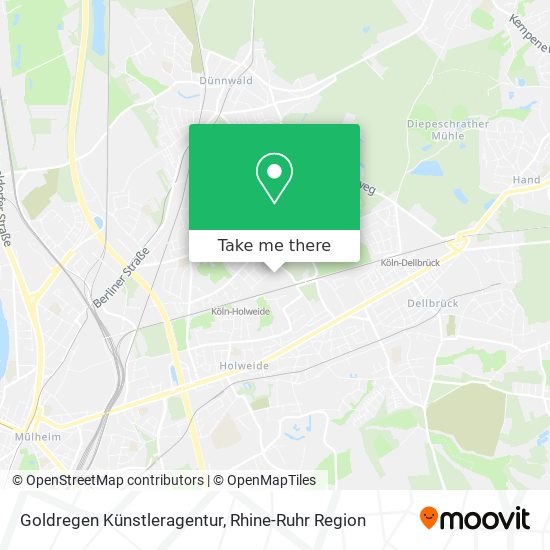 Goldregen Künstleragentur map