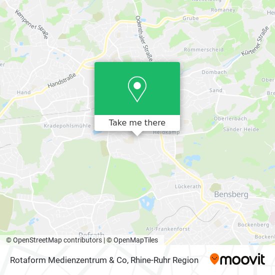 Rotaform Medienzentrum & Co map