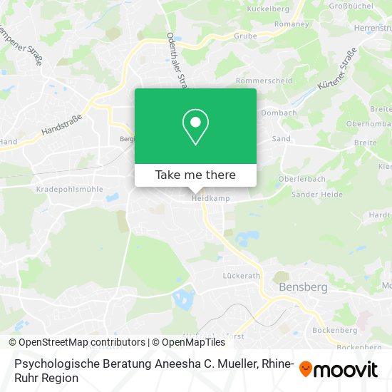 Psychologische Beratung Aneesha C. Mueller map
