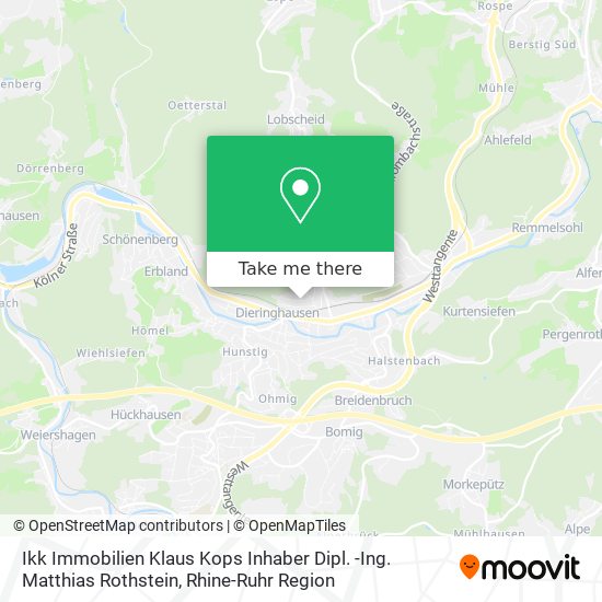 Ikk Immobilien Klaus Kops Inhaber Dipl. -Ing. Matthias Rothstein map