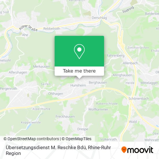 Übersetzungsdienst M. Reschke Bdü map