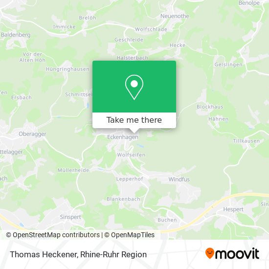 Thomas Heckener map