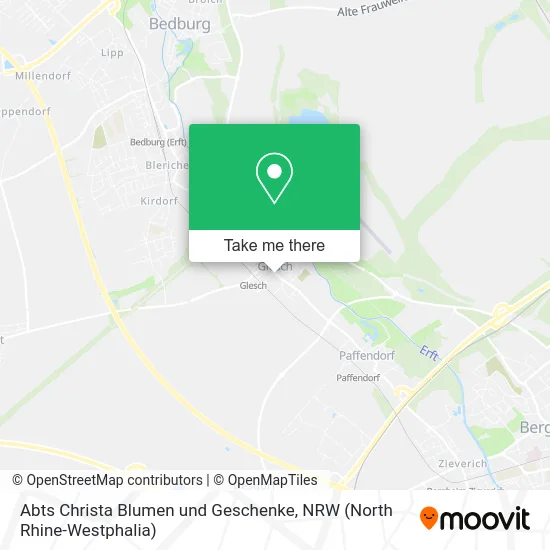 Карта Abts Christa Blumen und Geschenke