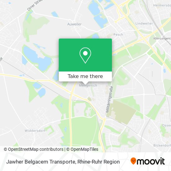 Jawher Belgacem Transporte map