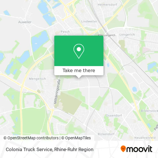 Карта Colonia Truck Service