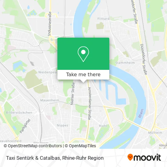 Карта Taxi Sentürk & Catalbas