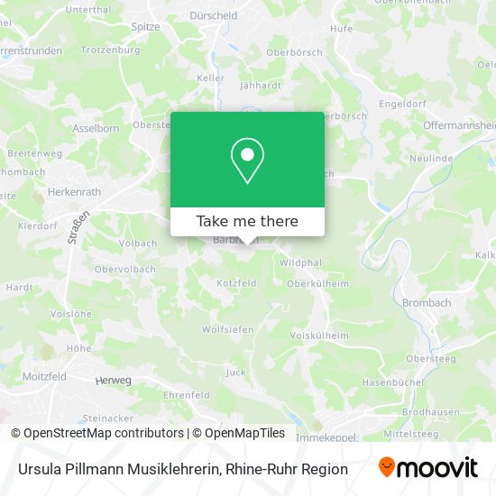 Ursula Pillmann Musiklehrerin map