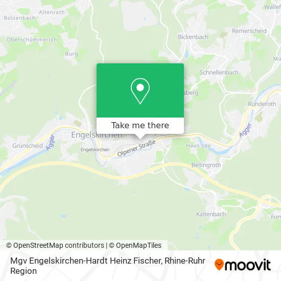 Карта Mgv Engelskirchen-Hardt Heinz Fischer