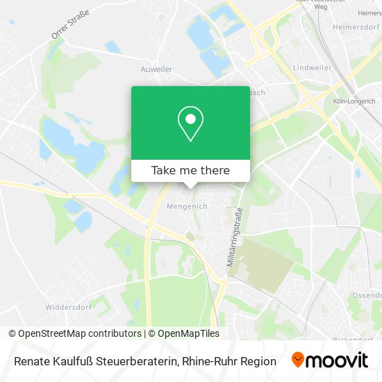 Renate Kaulfuß Steuerberaterin map