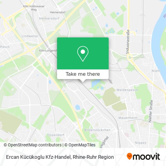 Ercan Kücükoglu Kfz-Handel map