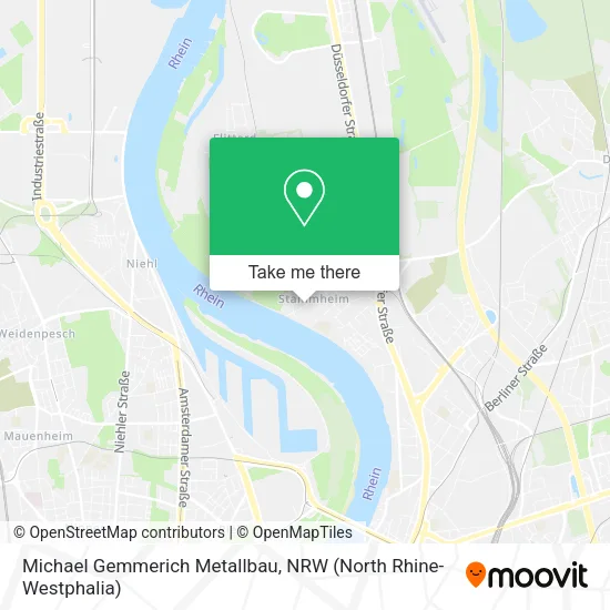 Карта Michael Gemmerich Metallbau
