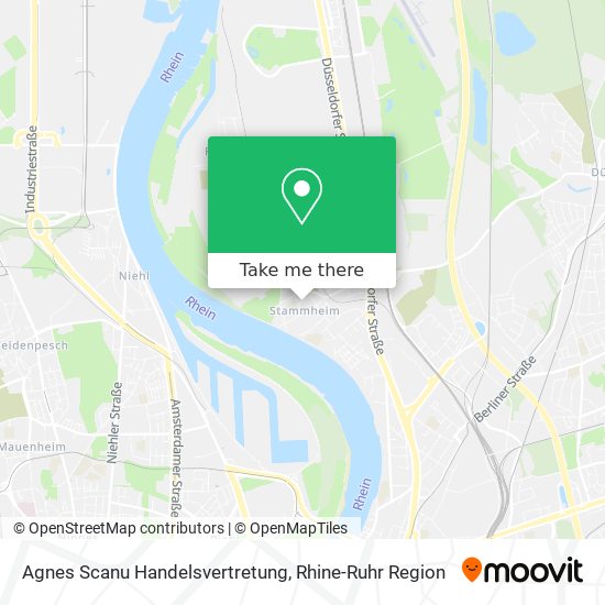 Agnes Scanu Handelsvertretung map