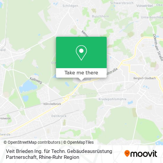 Veit Brieden Ing. für Techn. Gebäudeausrüstung Partnerschaft map