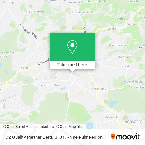 Карта O2 Quality Partner Berg. Gl.01