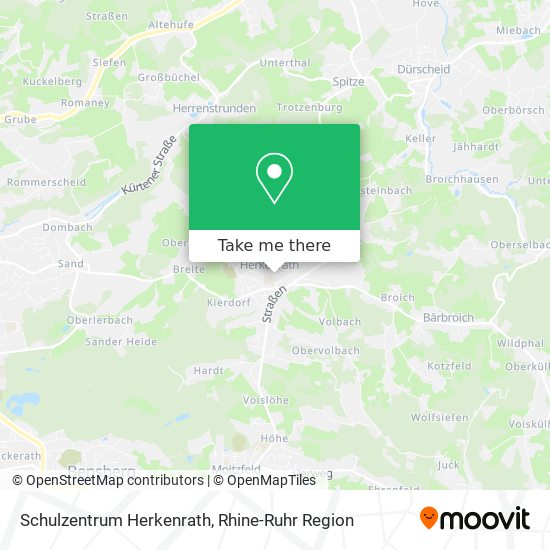 Schulzentrum Herkenrath map