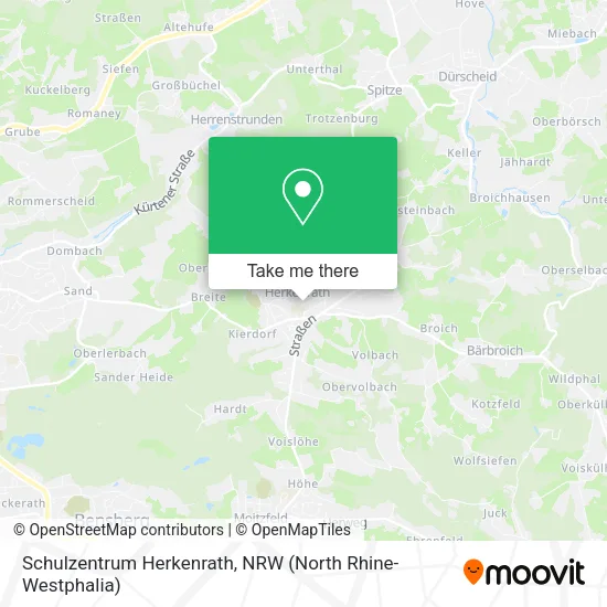 Карта Schulzentrum Herkenrath