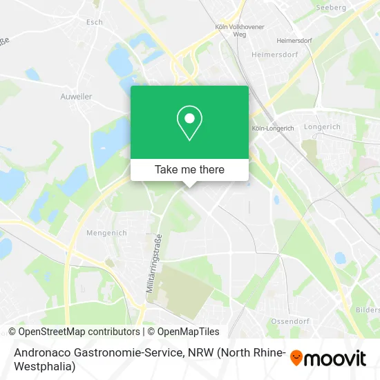 Andronaco Gastronomie-Service map