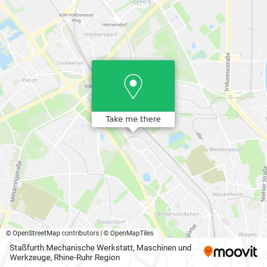 Staßfurth Mechanische Werkstatt, Maschinen und Werkzeuge map