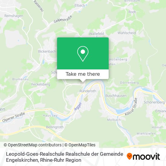 Leopold-Goes-Realschule Realschule der Gemeinde Engelskirchen map