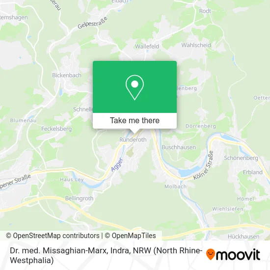 Карта Dr. med. Missaghian-Marx, Indra