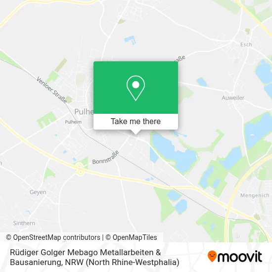 Rüdiger Golger Mebago Metallarbeiten & Bausanierung map