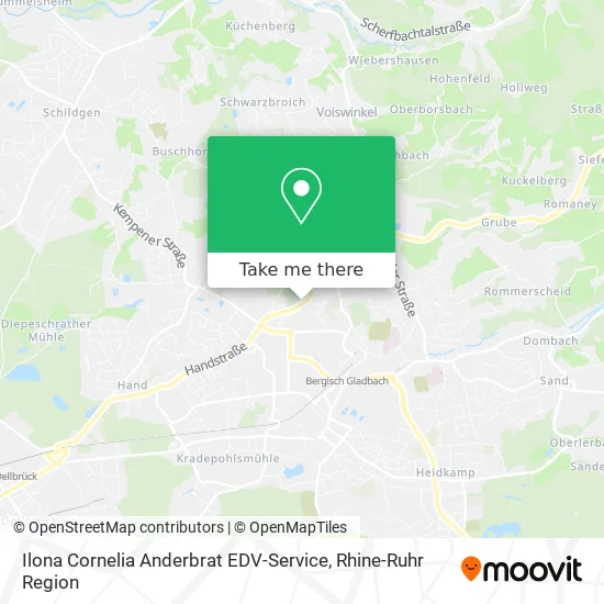 Карта Ilona Cornelia Anderbrat EDV-Service