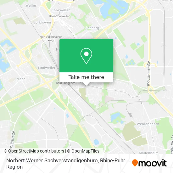 Карта Norbert Werner Sachverständigenbüro