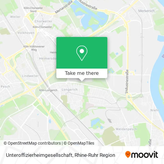 Карта Unteroffizierheimgesellschaft