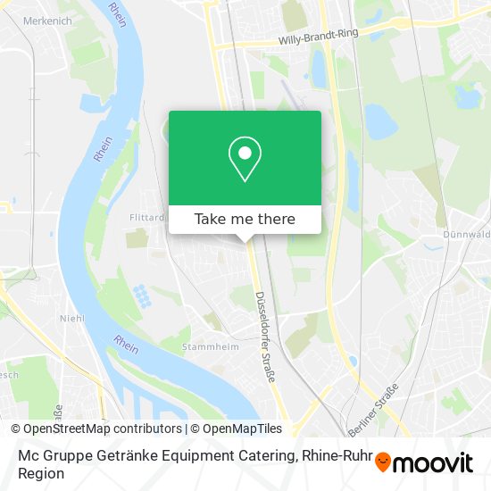 Mc Gruppe Getränke Equipment Catering map