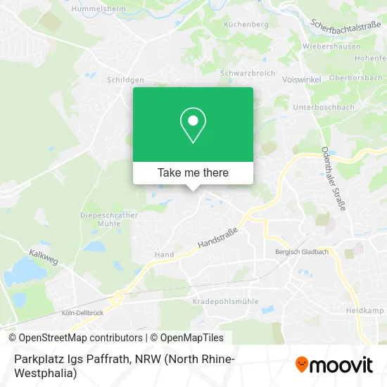 Карта Parkplatz Igs Paffrath