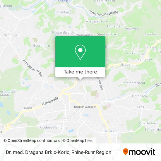 Dr. med. Dragana Brkic-Koric map
