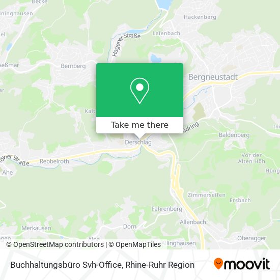 Buchhaltungsbüro Svh-Office map