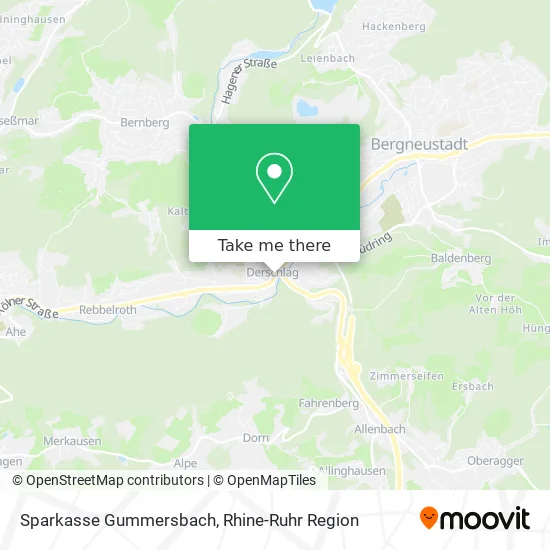 Карта Sparkasse Gummersbach