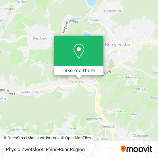 Карта Physio Zwetsloot
