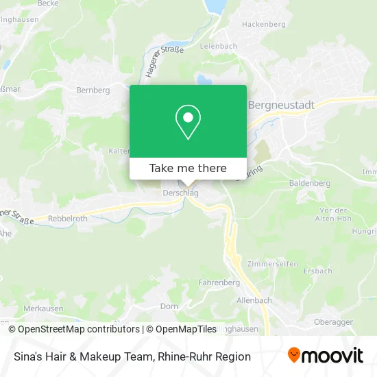 Карта Sina's Hair & Makeup Team