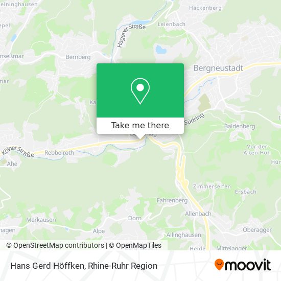 Hans Gerd Höffken map