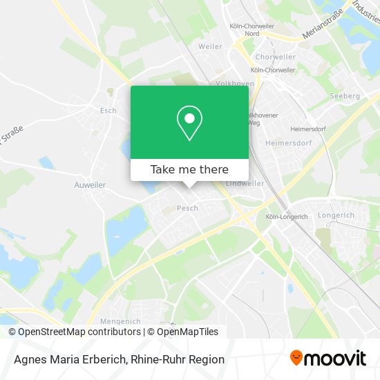 Agnes Maria Erberich map