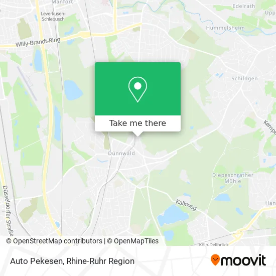 Карта Auto Pekesen