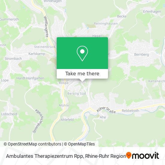 Ambulantes Therapiezentrum Rpp map