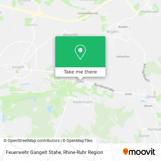 Карта Feuerwehr Gangelt Stahe