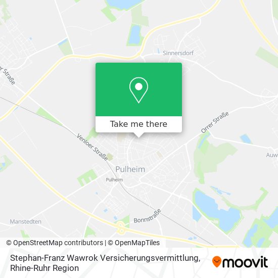 Stephan-Franz Wawrok Versicherungsvermittlung map