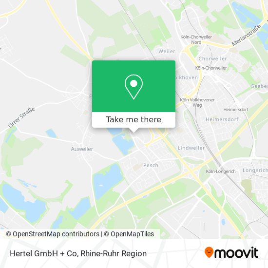 Hertel GmbH + Co map