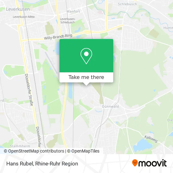 Карта Hans Rubel