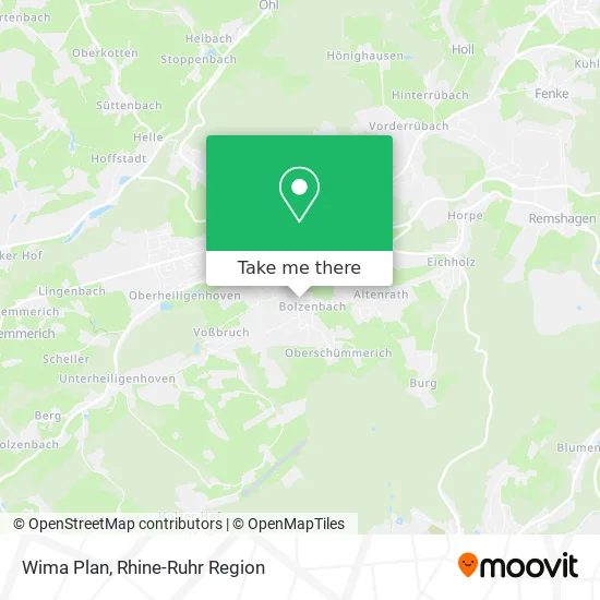Карта Wima Plan