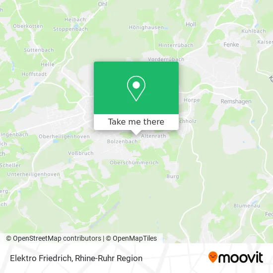 Карта Elektro Friedrich
