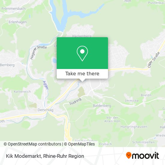 Kik Modemarkt map